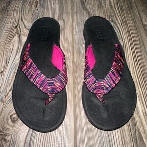 Yellowbox Sportyb Pippen Soft Colorful Striped Flip Flops